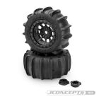 JConcepts Animals tire, L/R, Platinum compound pre-mounted on #3425B w / JC-4016-3994