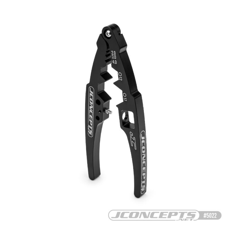 JConcepts Shock shaft multi-tool pliers, black / JC-5022-2