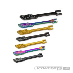 JConcepts Open wrench set 7pc 3.0, 3.5, 3.63, 4.0, 5.0,...