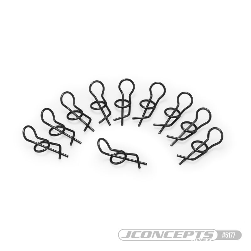 JConcepts Locking body clip, 10pcs Fits, #5131 body mount kit / JC-5177
