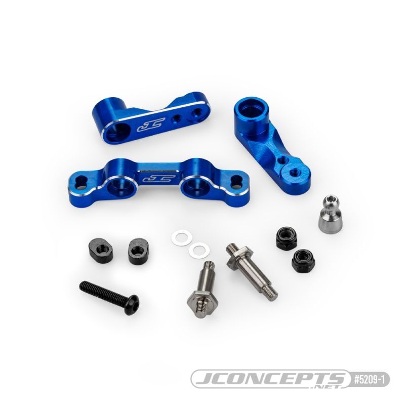 JConcepts Steering kit, blue / JC-5209-1