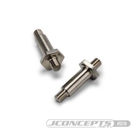 JConcepts Steering bellcrank stand-off, titanium, 2pc /...