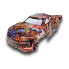 KMM für ARRMA Kraton 6S Karo unbreakable +Dekor Grafitti-Designprint / KMM001001GR