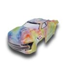 KMM für ARRMA Kraton 6S Karo unbreakable +Dekor Neon-Designprint / KMM001001NE