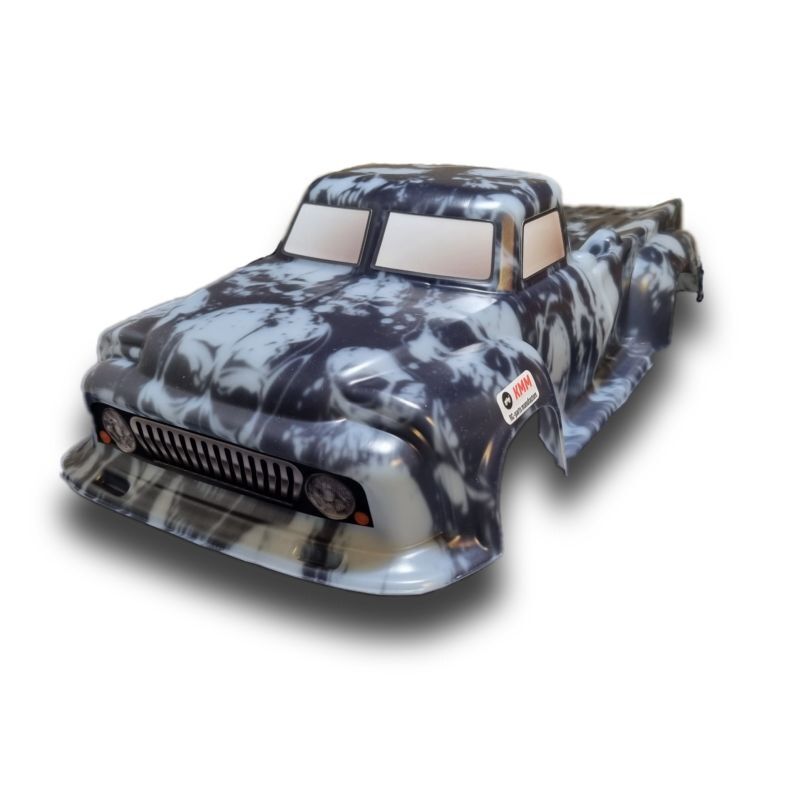 KMM Karo für ARRMA Notorius 6S unbreakable +Dekor Skull-Designprint / KMM001006SK