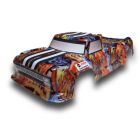 KMM Karo für ARRMA Outcast 6S unbreakable +Dekor Grafitti-Designprint / KMM001007GR