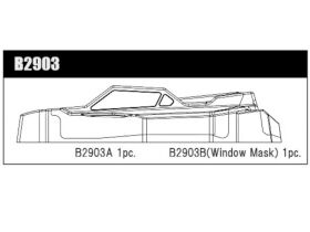 MUGEN Body/Front Wing MSB1 / MUGB2903