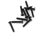 PROTEK RC 3x18mm High Strength Flachkopfschrauben (10) / PTK-H-2208