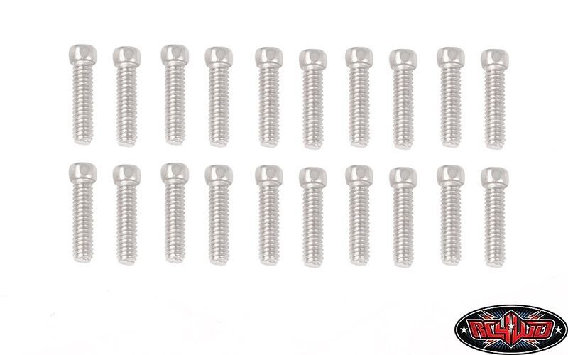 RC4WD Sechskantschrauben M2x8mm schwarz / RC4ZS0067