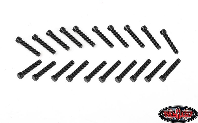 RC4WD Sechskantschrauben M2x10mm schwarz / RC4ZS0072