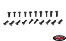RC4WD Sechskantschrauben M2.5x6mm schwarz / RC4ZS0096