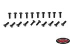 RC4WD Sechskantschrauben M2.5x6mm schwarz / RC4ZS0096