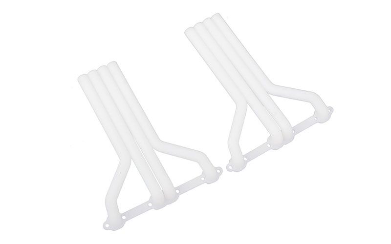 RC4WD Auspuff-Langrohrkrümmer Kunststoff für V8-Motor V1 / RC4ZS0465