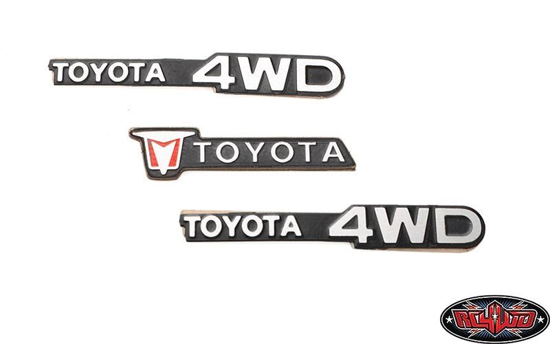 RC4WD 1982 Toyota Pickup Metal Emblems / RC4ZS0574