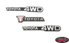 RC4WD 1982 Toyota Pickup Metal Emblems / RC4ZS0574