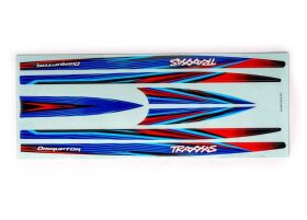 TRAXXAS Disruptor Rumpf mit Dekor blau / TRX10698-BLUE