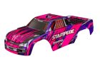TRAXXAS Karosserie Stampede & VXL pink clipless mit Aufkleber / TRX3620A-PINK