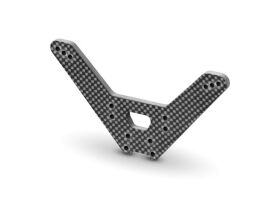 XRAY XT2 GRAPHITE SHOCK TOWER FOR 1-PIECHE CHASSIS - REAR...