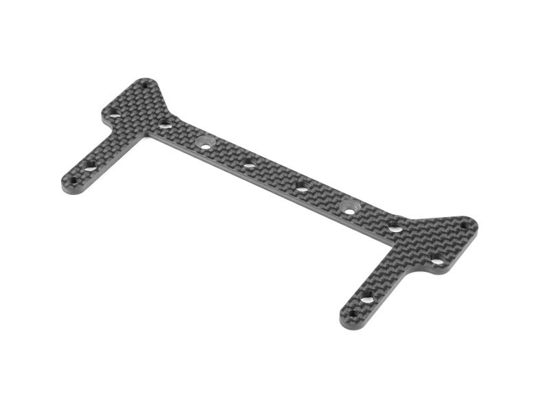 XRAY X12 CARBON REAR BRACE FOR 1-PIECE CHASSIS / XRA376112