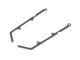 XRAY X12 CARBON SIDE BRACE FOR 1-PIECE CHASSIS 1.0MM (2)...