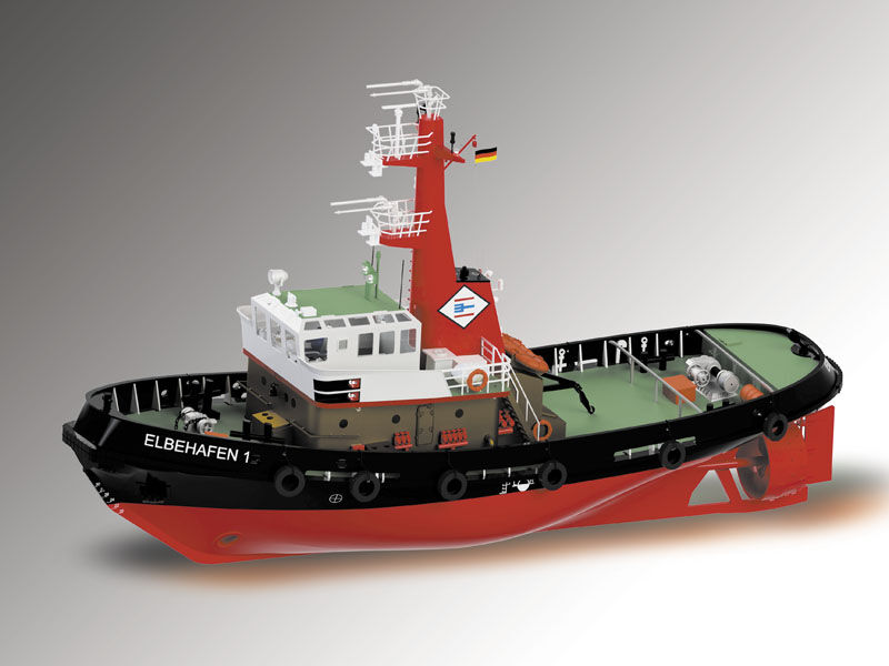 TÜRKMODEL Elbehafen 1 Eisbrecher 1:50 Bausatz / 24558