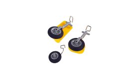 AMEWI / Fahrwerk Set Beech D17S gelb / 045-24143-12