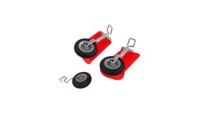 AMEWI / Fahrwerk Set Beech D17S rot / 045-24143-13