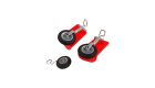 AMEWI / Fahrwerk Set Beech D17S rot / 045-24143-13