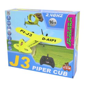 Jamara Piper J3-CUB Flugzeug 2,4 GHz Gyro 2CH / 410191