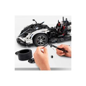 Jamara Pagani Huayra BC 1:8 weiss Bricks / 402825