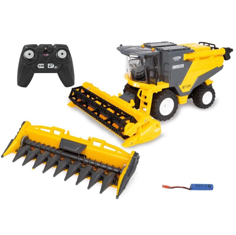 Jamara Mähdrescher MT-1000 1:24S 2,4GHz Weizen und Mais mit Smoke und Spiel Korn / 405310