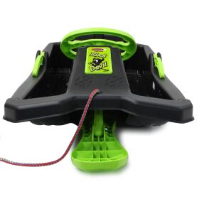 Jamara Snow Play Bob Black Devil 84cm schwarz mit Lenkrad und Bremse / 461140