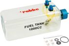Robbe Modellsport Benzin Tank 1000ml mit Alu-Verschluss / 91200005
