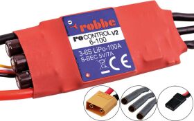 Robbe Modellsport RO-CONTROL 6-100 V2 3-6S -100(120A)5V/7A SWITCH BEC Regler / 8735