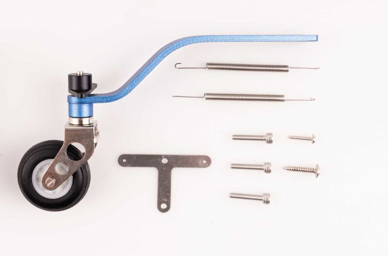 Robbe Modellsport Heckfahrwerk Aluminium mit Rad Ø 33mm 50-63cc / 56000114