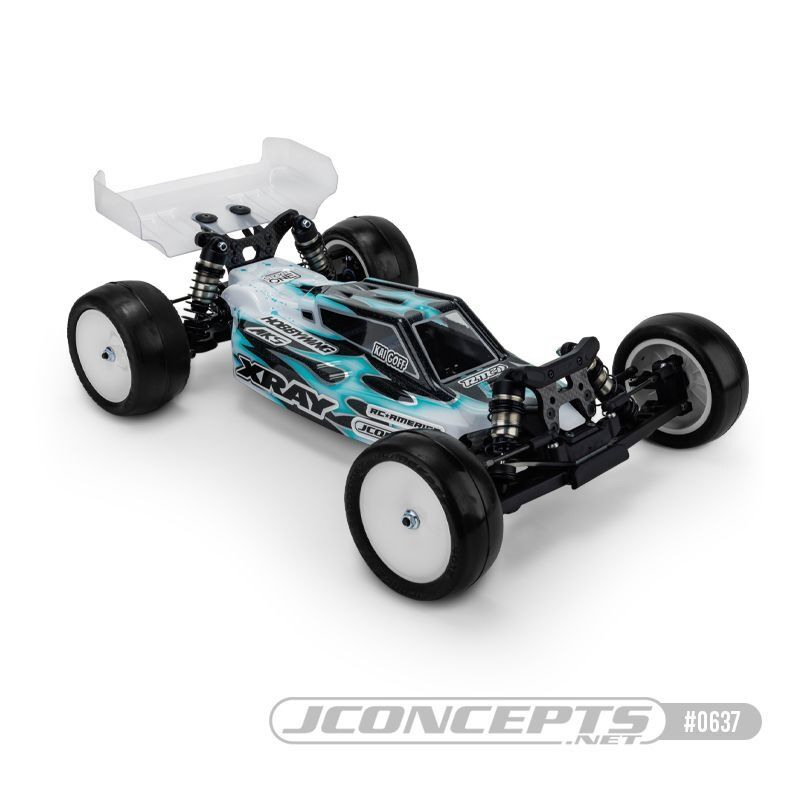 JConcepts F2 Karosserie mit Carpet-Rasen-Dirt Flügel Light-Weight / JC-0637L