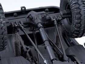 FMS Toyota Land Cruiser 80 1:10 Grau RC Crawler RTR 2,4GHz mit 2-Gang-Getriebe / DPFMS11042RSGY-SP