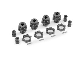 TRAXXAS 17mm Radmitnehmer/Muttern HD grau / TRX9086-GRAY