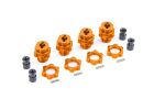 TRAXXAS 17mm Radmitnehmer/Muttern HD orange / TRX9086-ORNG