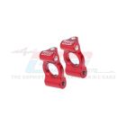 GPM Team Losi Micro-B ALLOY FRONT CASTER BLOCKS rot / GPMLMB019R