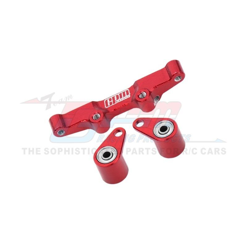 GPM Team Losi Micro-B ALLOY STEERING RACK rot / GPMLMB048R