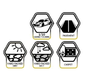 Jetko EX Formula 1/10 Slicks Tyre Black Wheel 12mm Hex (4) / JK3204RB