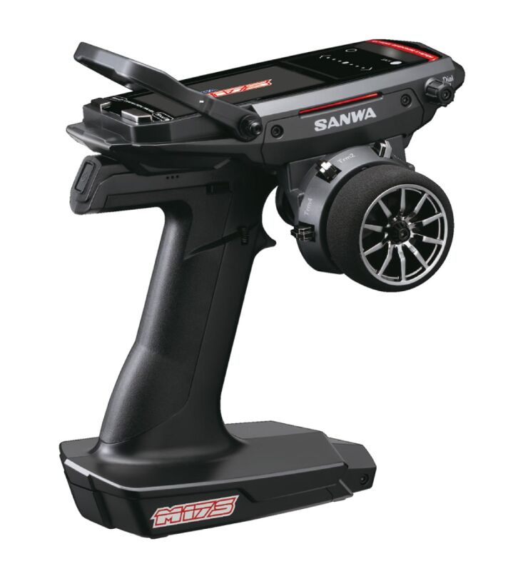 SANWA M17S with RX493i Receiver with TX Battery installed / S.101A32971A