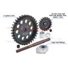 GPM TRX XRT, XMAXX 40Cr CARBON STEEL M1.5 SPUR GEAR 33T + MOTOR GEAR 19T / GPMTXM1933TSBK