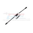 GPM TRX XRT, XMAXX 4140 MEDIUM CARBON STEEL CENTER DRIVESHAFT SET / GPMXRT025SBK