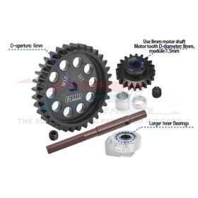 GPM TRX XRT, XMAXX 40Cr CARBON STEEL M1.5 SPUR GEAR 33T +...