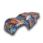 KMM für TRAXXAS Wide-MAXX Karo unbreakable +Dekor Grafitti-Designprint / KMM001002GR
