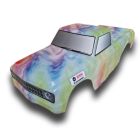 KMM Karo für Tekno MT410 Typ A unbreakable +Dekor Neon-Designprint / KMM001003NE