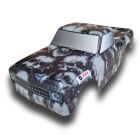 KMM Karo für Tekno MT410 Typ A unbreakable +Dekor Skull-Designprint / KMM001003SK