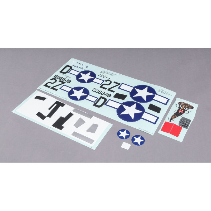 E-Flite Decal Sheet: P-47 1.2m / EFL8456